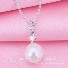 2018 Factory Wholesale Jewelry New Design Pearl Necklace
Rhodium plated jewelry is your good pick
